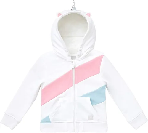 Vista 4 de Cubcoats Sudadera con capucha 2 en 1 para niños y peluche suave, Marrón