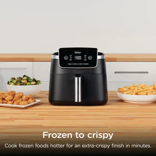 Vista 6 de Ninja Air Fryer Pro, 5 cuartos de galón, 4 en 1, gris, AF141