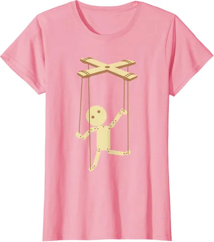 Vista 15 de Puppeteering - Camiseta de marionetas Ventrílocuo de tiriteros, Negro, S