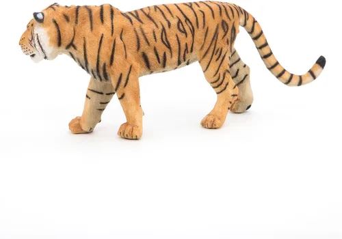 Vista 8 de Papo -Pintado a mano - Figurita -Wild Animal Kingdom - Tigre -50004 -Coleccionable - para niños - Adecuado para niños y niñas- a partir de 3 años