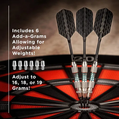 Vista 2 de Viper by GLD Products Bobcat Adjustable Weight Soft Tip Darts with Storage/Travel Case