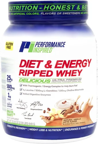 Vista 11 de Performance Inspired Nutrición Dieta y Energía Proteína de Suero Rasgado, Sueño de Chocolate Oscuro; Estilo #: RWDKC