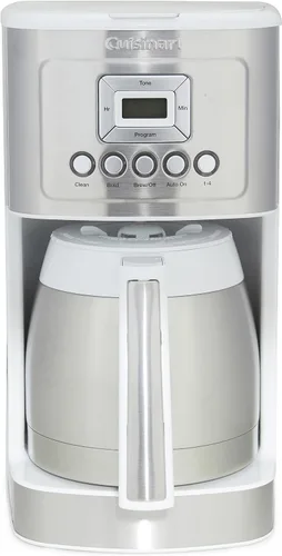 Vista 10 de Cuisinart - Cafetera programable de 12 tazas con jarra térmica DCC-3400P1, acero inoxidable