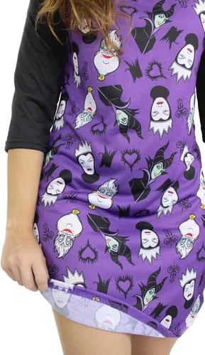 Vista 3 de Disney Villains pijama de manga 34 para mujer