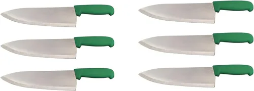 Vista 5 de Cuchillo de chef de 10 pulgadas, elige tu color, cubiertos de cocina comercial Razor Sharp - Cuchillos de cocina