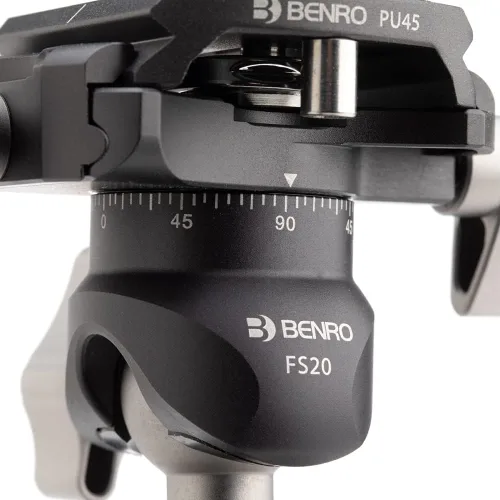 Vista 9 de Benro TablePod Pro Kit con cabeza esférica y placa de cámara ArcaSmart70 y adaptador para teléfono inteligente, trípode compacto para viajes
