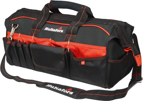 Vista 2 de Hultafors Work Gear HT5544 - Bolsa de herramientas para comerciantes, 40 bolsillos, portaherramientas de poliéster balístico resistente, asas