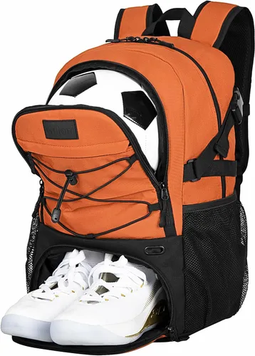 Vista 71 de Goloni Mochila de fútbol,Mochila de baloncesto con compartimento para pelotas y compartimento para zapatos,Mochila para baloncesto,Fútbol