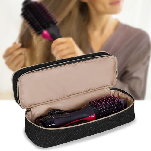 Vista 7 de Fasrom Estuche de Viaje de Doble Capa Compatible con REVLON Cepillo Secador de Pelo de un Solo Paso y Volumizador Original 1.0, Plus 2.0 y Estiliza