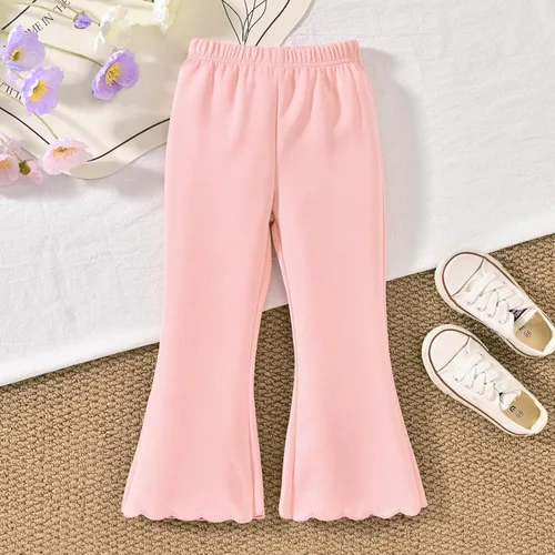 Vista 4 de Aalizzwell Conjunto de sudadera para niña pequeña 2-5T Rosa
