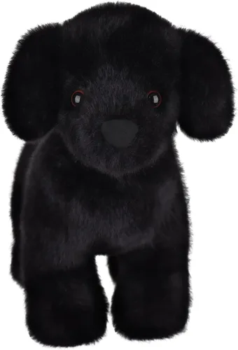 Vista 3 de Apricot Lamb Toys Plush Black Labrador Puppy Dog Soft Stuffed 9.1'' Negro