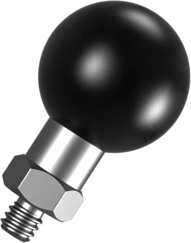 Vista 6 de BRCOVAN 1'' Ball Adapter with 1/4"-20 Threaded Post (Pack of 2)