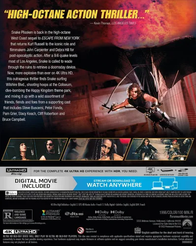 Vista 2 de John Carpenters Escape From LA 4K UHD
