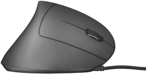 Vista 4 de Trust Verto Ratón ergonómico vertical con iluminación LED, color negro Prevention of Mouse Arm / Tennis Elbow (RSI Syndrome) for Right Handed