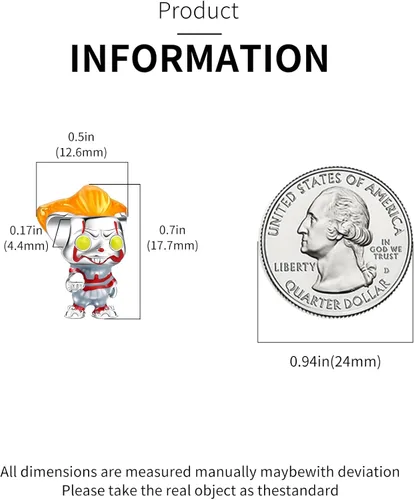 Vista 4 de Pennywise - Dije de payaso para pulsera Pandora de plata de ley 925 regalo de terror para mujer pulseras de plata de ley para mujer regalos