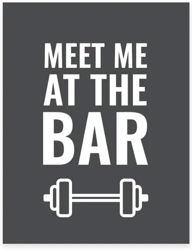 Vista 15 de Andaz Press Colección de arte de pared Gym Fitness, 8.5 x 11 pulgadas, impresión de póster con texto en inglés "A Year From Now You Will Wish You