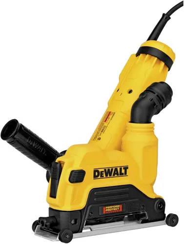 Vista 2 de DEWALT Amoladora angular con kit de cubierta de polvo, 4-1/2 pulgadas a 5 pulgadas (DWE46123)