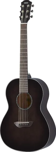 Vista 2 de Yamaha CSF3M TBS Guitarra Acústica All-Solid Tamaño Parlor, Old Violin Sunburst, Tobacco Brown Sunburst