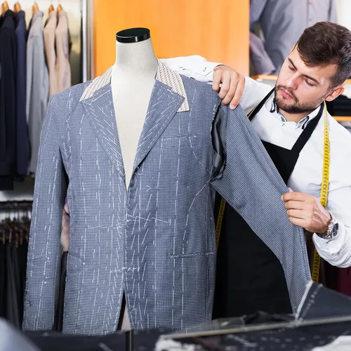 Vista 8 de VINGLI Torso de maniquí masculino con soporte de madera/metal, altura ajustable, cuerpo de vestido masculino para exhibición y costura de ropa