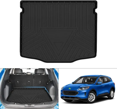 Vista 17 de Civic Cargo Liner - Alfombrilla para maletero para Honda Civic 2006-2011, alfombrilla de carga para todo tipo de clima para accesorios cívicos