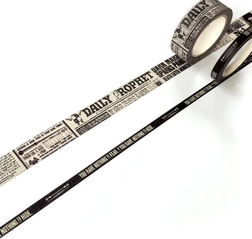 Vista 7 de Paper House Productions Harry Potter Icons - Juego de 2 rollos de cinta Washi para álbumes de recortes y manualidades