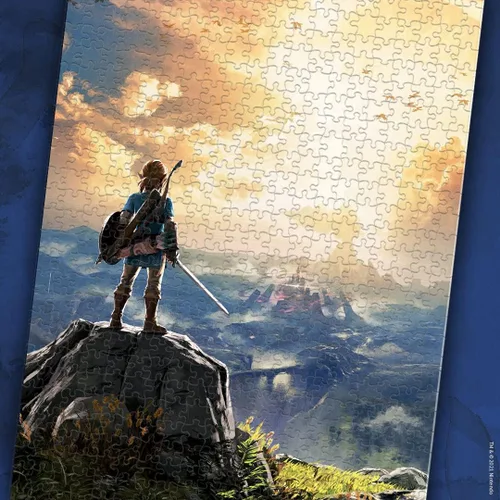 Vista 6 de The Legend of Zelda "Breath of the Wild" - Rompecabezas coleccionable de 1000 piezas con enlace de The Legend of Zelda Videojuego con licencia