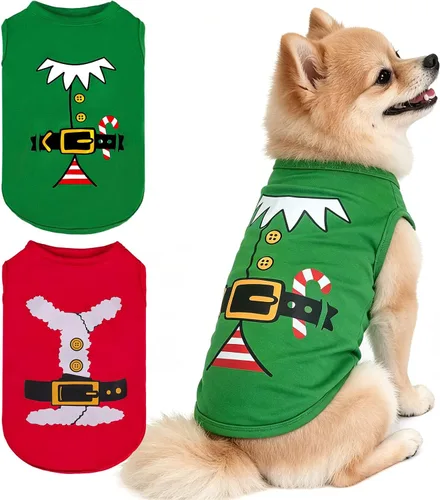Vista 17 de BINGPET Bad to The Bone - Camiseta de algodón suave para cachorros, transpirable, ligera, para disfraz de perro, chaleco sin mangas, lavable a Malo