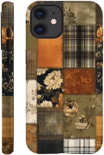 Vista 39 de DAIZAG Funda compatible con iPhone 11, funda duradera de protección contra golpes para niñas y mujeres, cruz bíblica, collage de flores