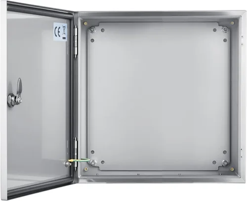 Vista 11 de Caja de Gabinete Eléctrico de Acero de 12" x 12" x 8", Caja de Gabinete Eléctrico de Acero Inoxidable 304, Caja de Gabinete para Equipos