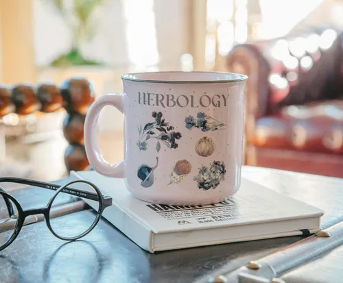 Vista 5 de Toynk Harry Potter Herbology - Taza de cerámica para cámper Wizarding World Casual Drinkware para café, té Capacidad para 20 onzas
