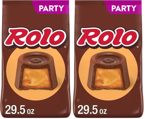 Vista 10 de ROLO Paquete de caramelos de chocolate rico para fiestas, 29.5 onzas