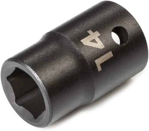Vista 8 de TEKTON SID23109 Dado de impacto profundo de 6 puntos de 23/64 pulgada (9 mm) impulsor de 1/2 pulgada