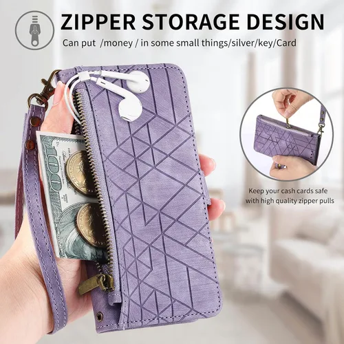 Vista 3 de Asuwish Funda para teléfono Motorola Edge + Plus 2022/Edge X30/30 Pro con protector de pantalla de vidrio templado y soporte para tarjetas