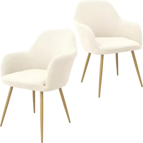 Vista 8 de Yonus - Fundas para sillas de comedor Parsons, juegos de fundas para sillas, fundas para sillones, fundas protectoras extraíbles, fundas para Negro