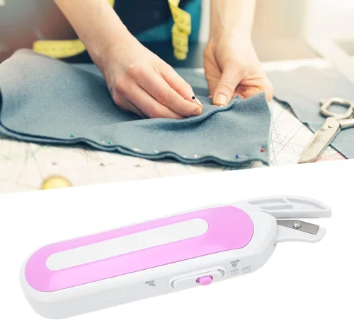Vista 5 de Mini tijeras eléctricas portátiles para costura, tijeras inalámbricas, herramienta de corte, regalos para manualidades para hombre