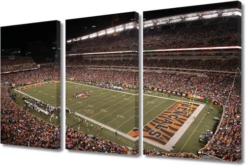 Vista 150 de Lincoln - Lienzo decorativo para pared, diseño de campo financiero de Filadelfia, paisaje de estadio de fútbol de Filadelfia, decoración de pared