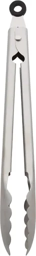 Vista 13 de KitchenAid Pinzas de acero inoxidable con punta de silicona, 12 pulgadas, Aqua Sky