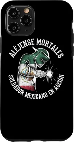 Vista 29 de Aléjense Mortales. Soldador Mexicano en Acción - Carcasa para iPhone 17