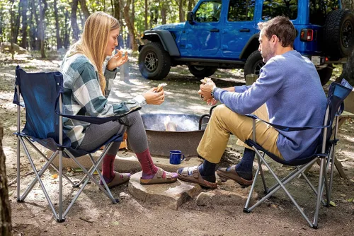Vista 3 de Jeep Women's Wool Blend Trail Crew Socks-2 Pair Pack-Breathable Cushioned Comfort