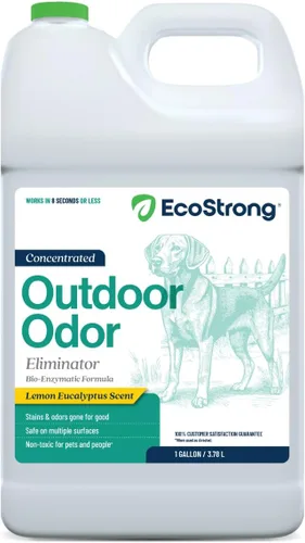 Vista 11 de Eliminador de Olor Exterior Limpiador de Orina de Perro al Aire Libre con Enzimas – Potente Desodorizador de Olor a Mascota, Gato, Animal