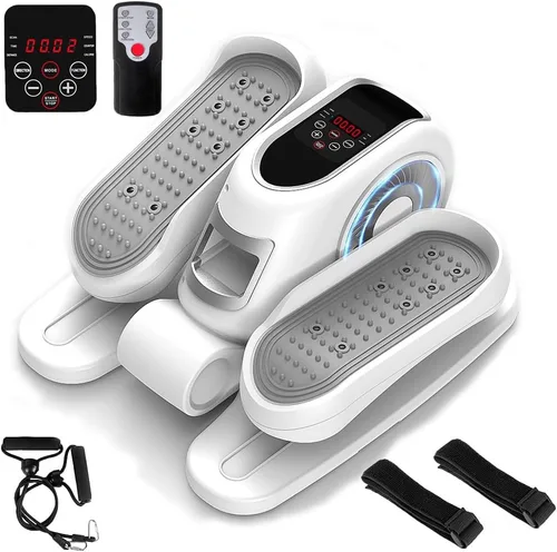 Vista 10 de Zakle Under Desk Elliptical Machine, Electric Elliptical Training Machine w/Remote Control, 12 Speed Levels, Quiet Seated Pedal Exerciser for Home