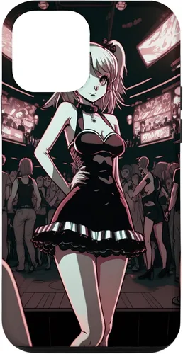 Vista 15 de Funda de dibujos animados para iPhone 11 Sexy Japonesa Gótica Chica Gótica Anime