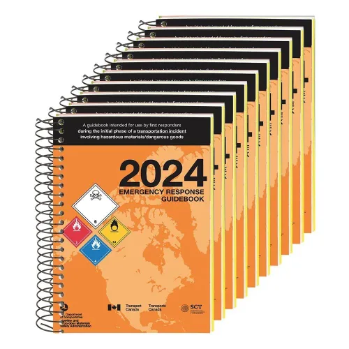 Vista 9 de J. J. Keller 2024 Emergency Response Guidebook (ERG), Spiral