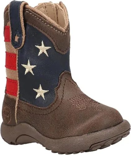 Vista 2 de ROPER Bota Western Patriot Americana para bebé niña