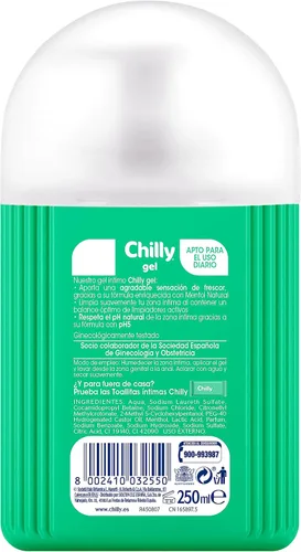 Vista 2 de Chilly Gel Higiene Íntima Fórmula Fresca 250Ml