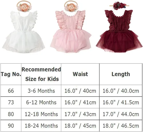 Vista 4 de Conjunto de ropa de 1er cumpleaños para niñas con estampado floral, estilo bohemio, con encaje, tutú y diadema de princesa