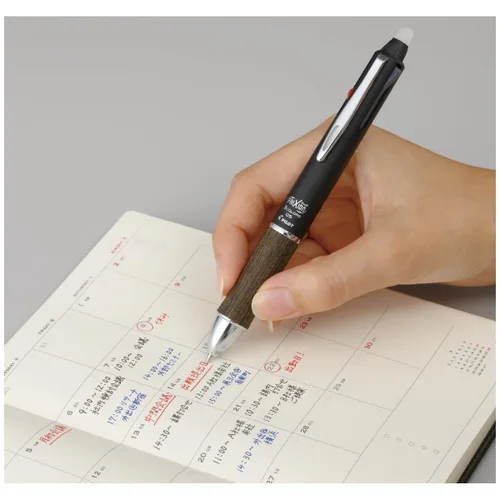 Vista 3 de PILOT LKFB-2SEF-BN Pilot Bolígrafo borrable de 3 colores Frixion Ball 3 Madera 0.5 Marrón