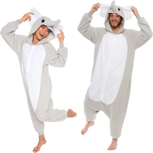 Vista 62 de Funziez! - Disfraz de Halloween para adultos, disfraz de animales y criaturas marinas, mameluco afelpado para cosplay, para mujeres y hombres