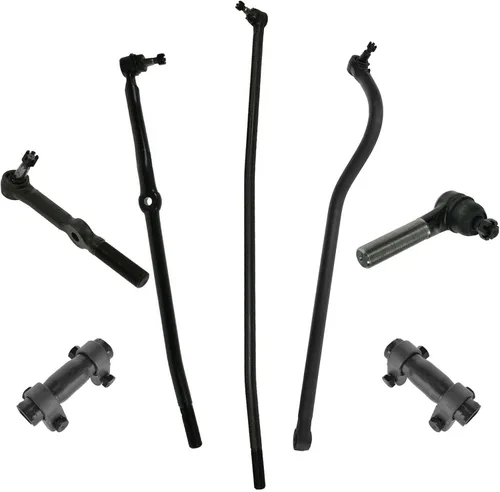 Vista 53 de TRQ Kit de dirección delantera con barra de acoplamiento de fuelle de piñón y cremallera compatible con Toyota Echo 2000-2005