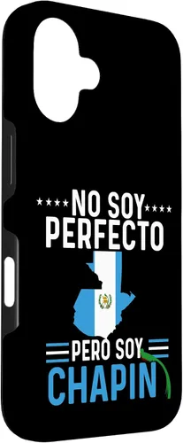 Vista 3 de Funda para iPhone 16 Camiseta Guatemalteco Para Hombre Guatemalteco Mapa Bandera